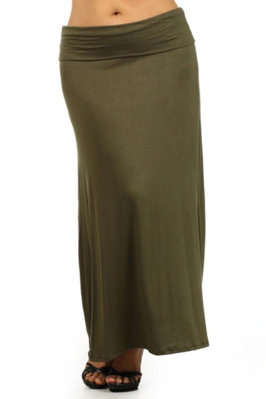 Simply Maxi Skirt-Plus
