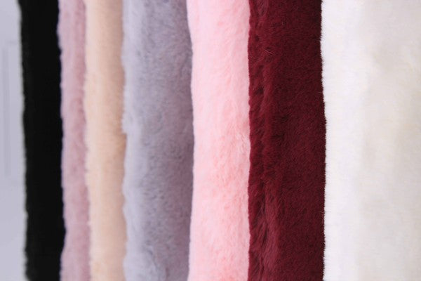 Furry & Posh Evening Bag