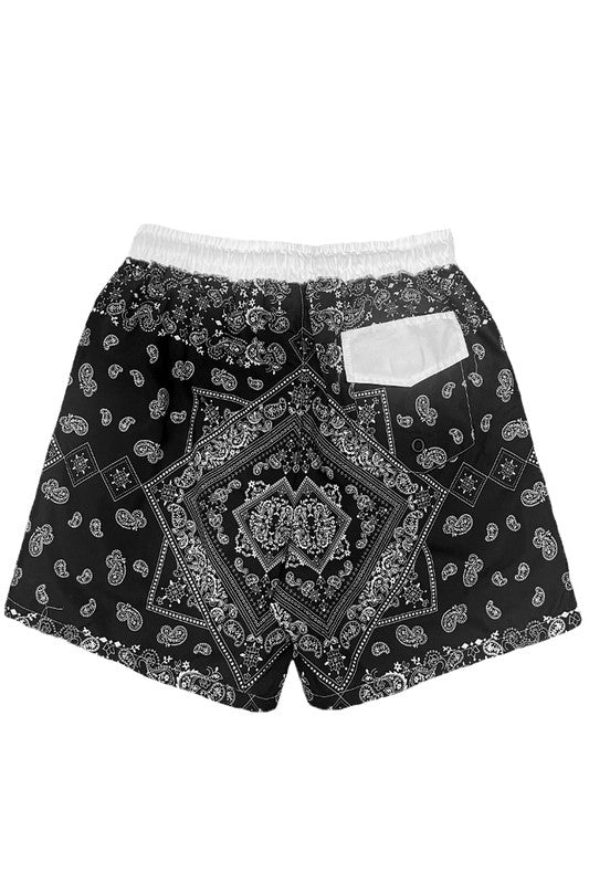 Bandana Swim Trunks