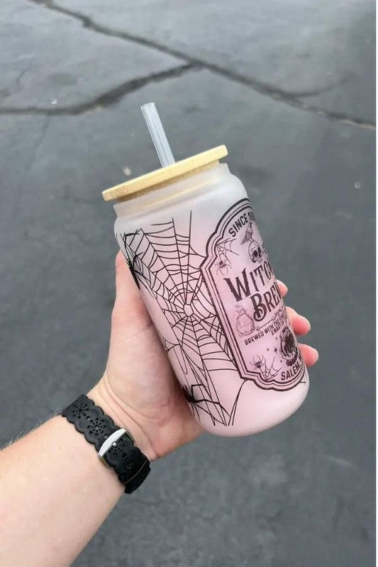 The Salem Witch Glass Tumbler