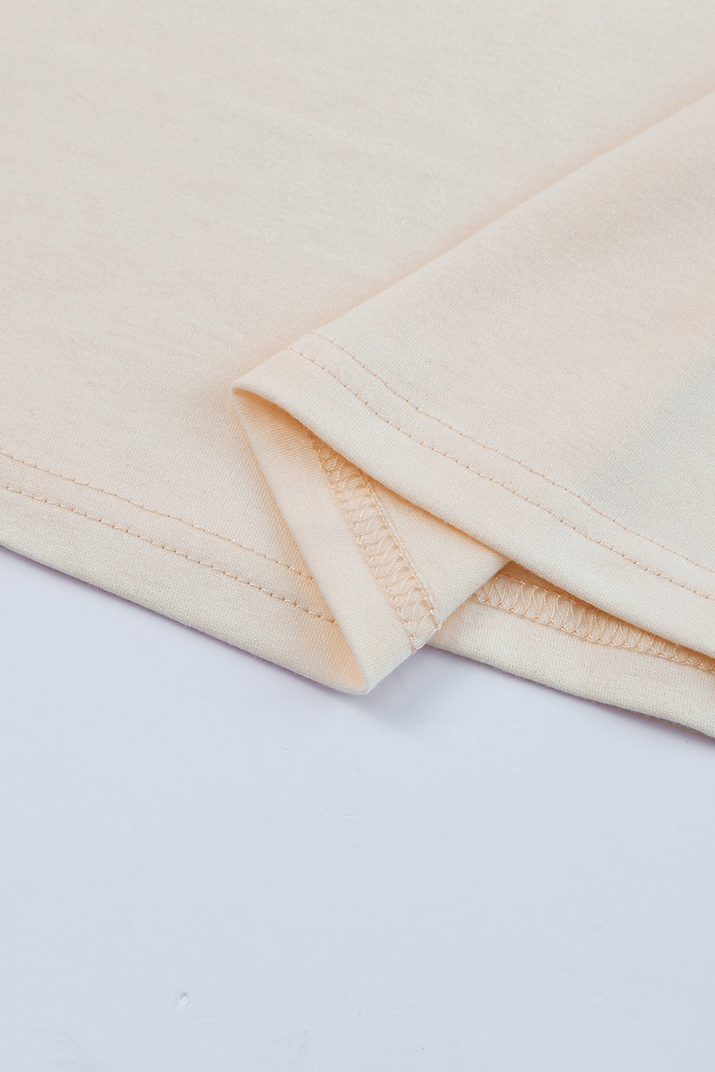 Ruffle My Shoulders Top-Light Apricot