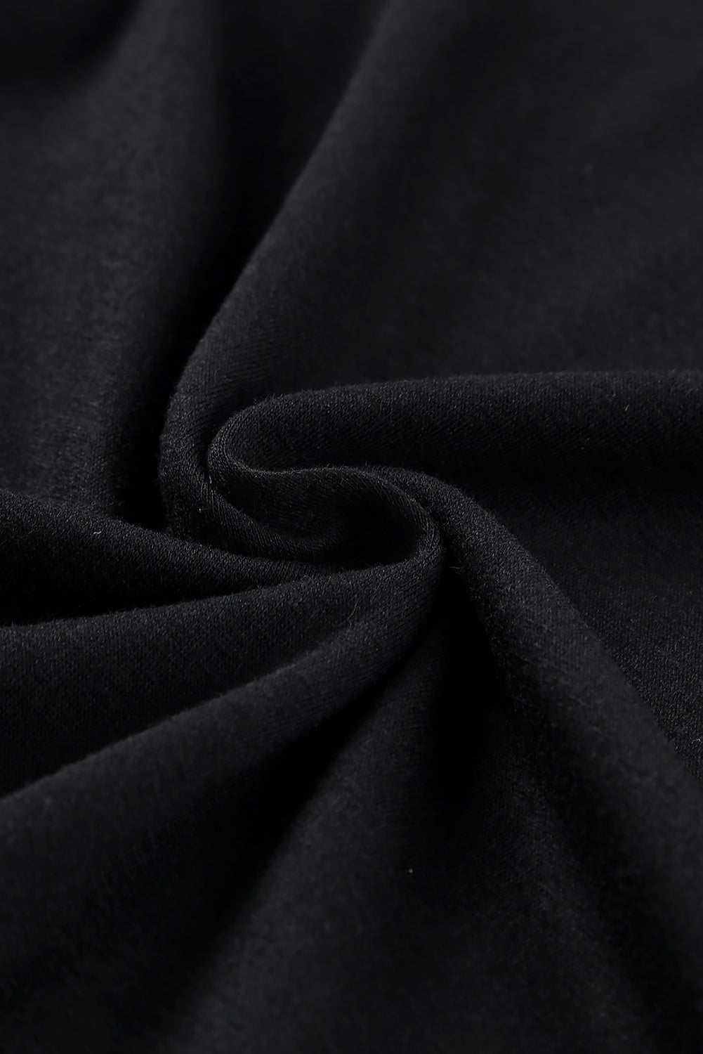 Ruffle My Shoulders Top-Black