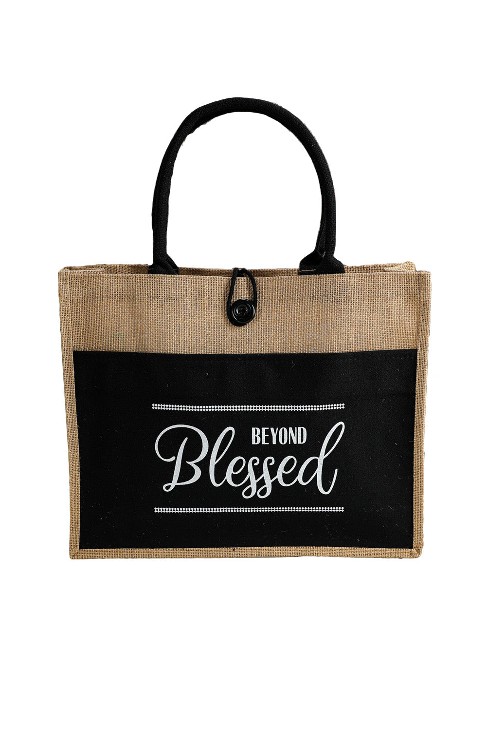 Bag of Blessings Burlap Tote