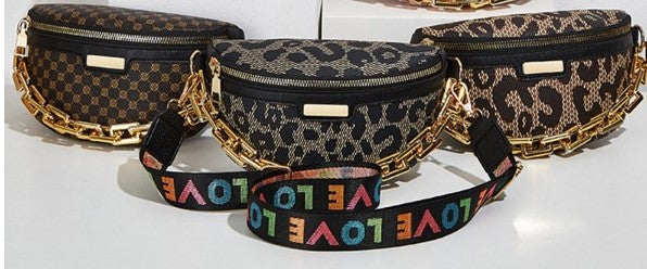 Hot Girl Bummer Bum Bag-Brown