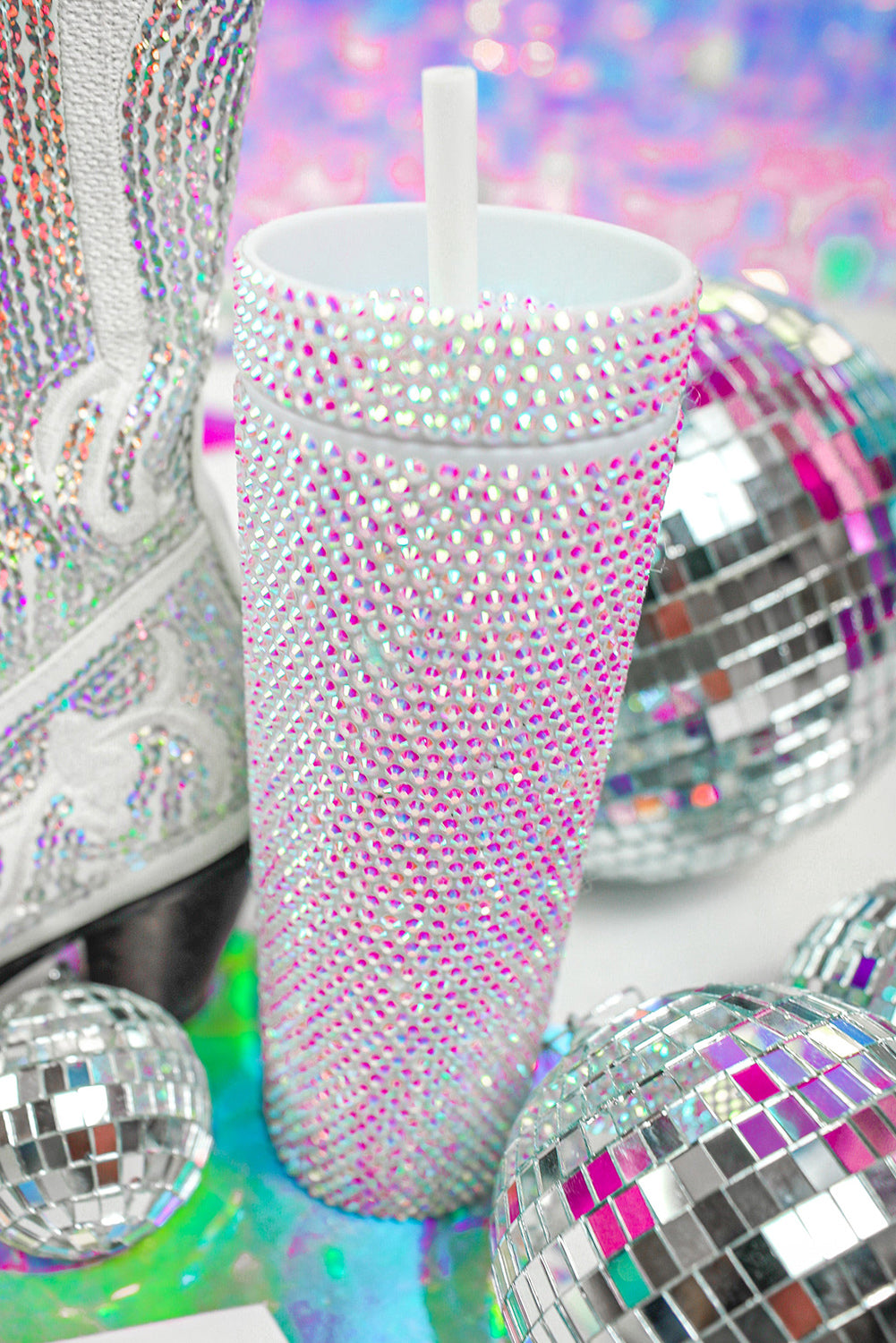 Sip 'n Sparkle Rhinestone Cup-Bling