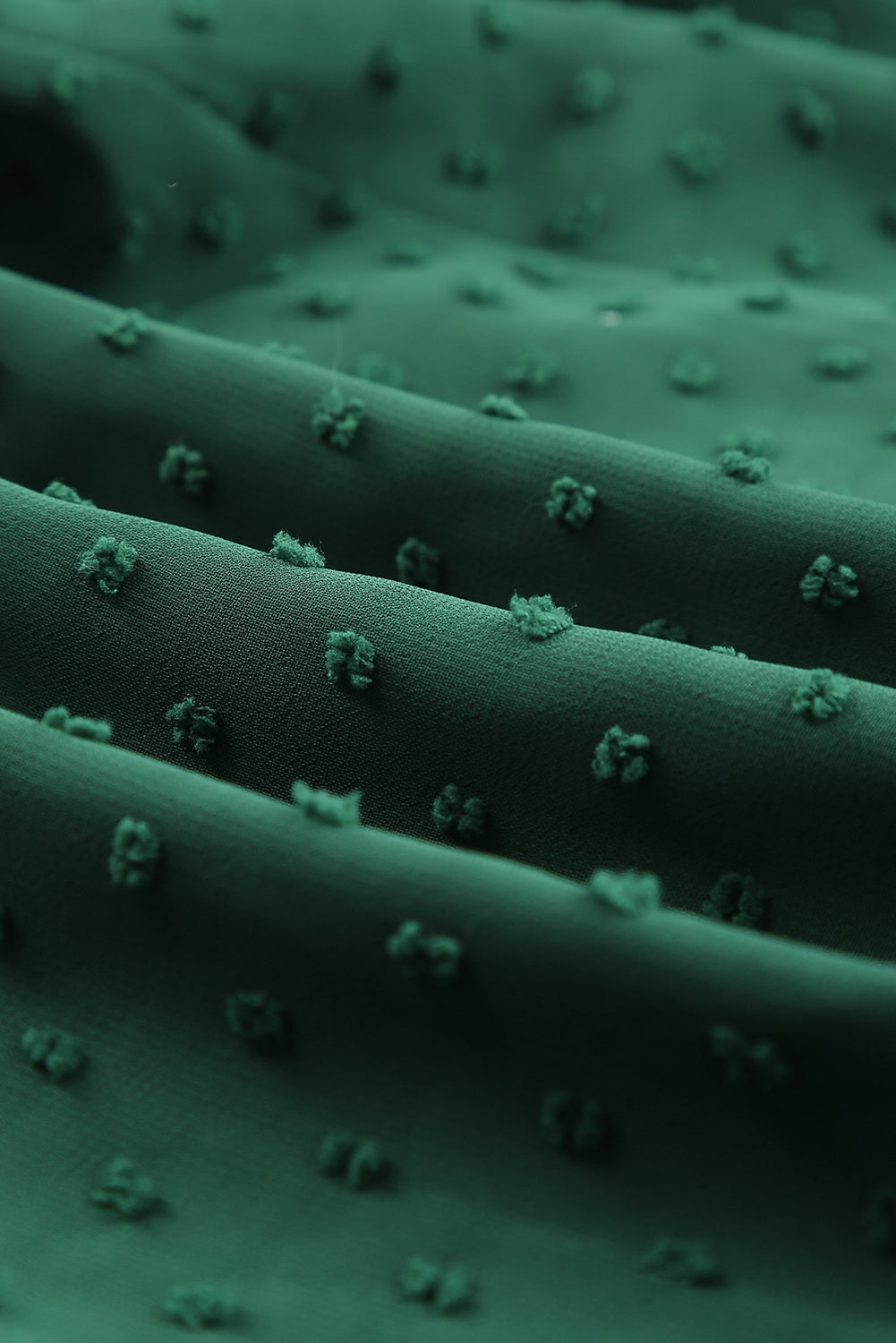 The Grass is Always Greener Puff Sleeve Wrap Dress-LOW STOCK!!