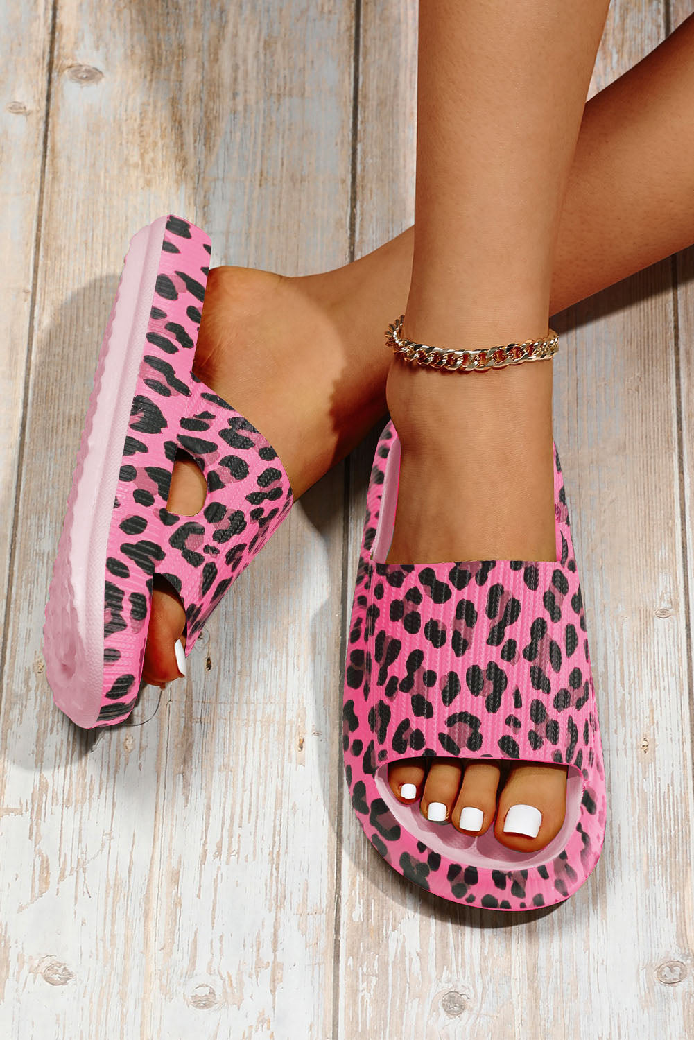 Slidin' on Clouds Deep Pink Slides