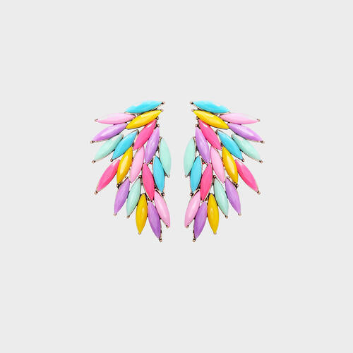 Dazzling Winged Earrings