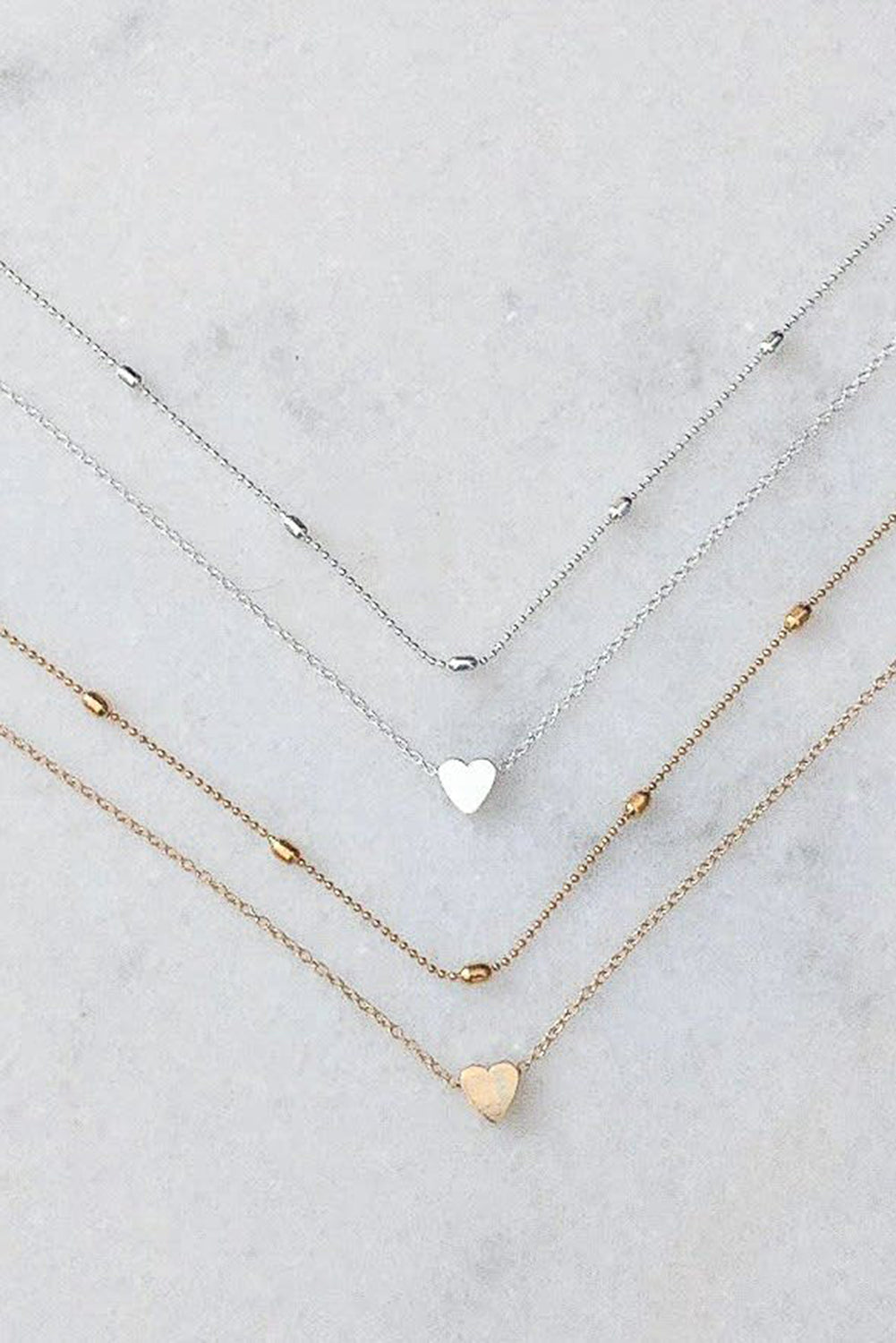 Layers of the Heart Necklace