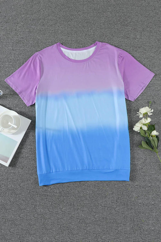 Purple Dawn Tie-Dye Tee