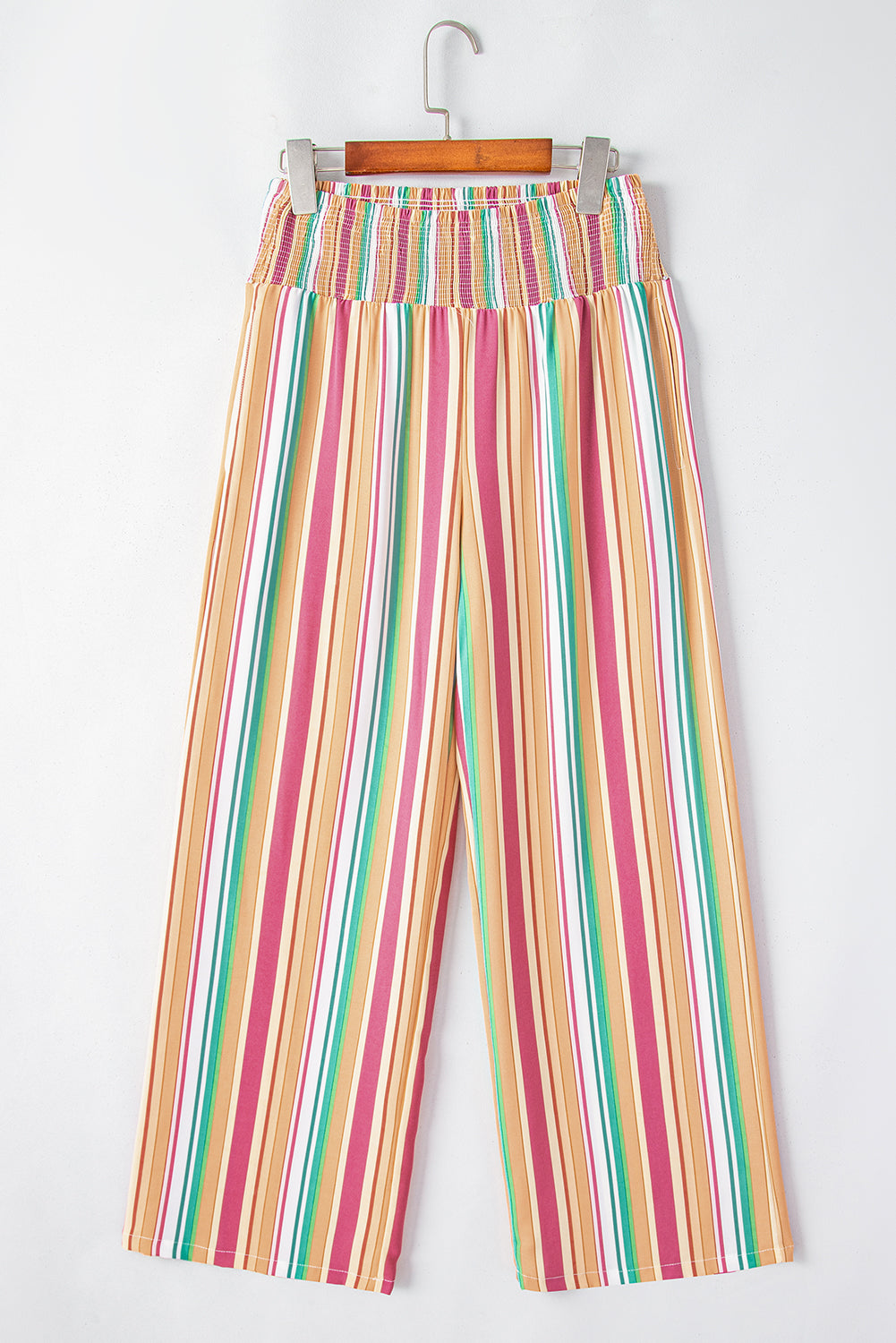 Striped Tropics Wide Leg Pants