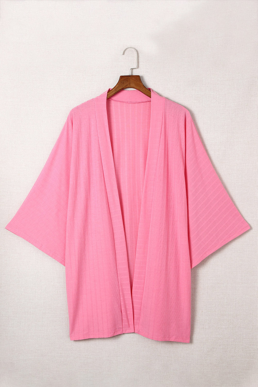 Pinky Situation Knit Kimono