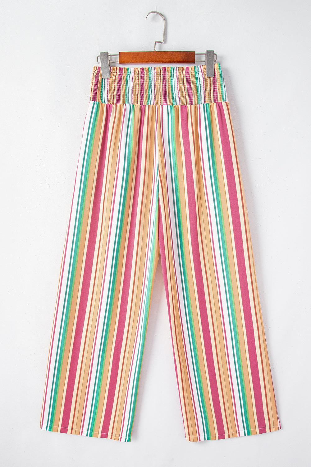 Striped Tropics Wide Leg Pants