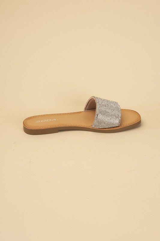 Just Sparkle Rhinestone Slides-LOW STOCK