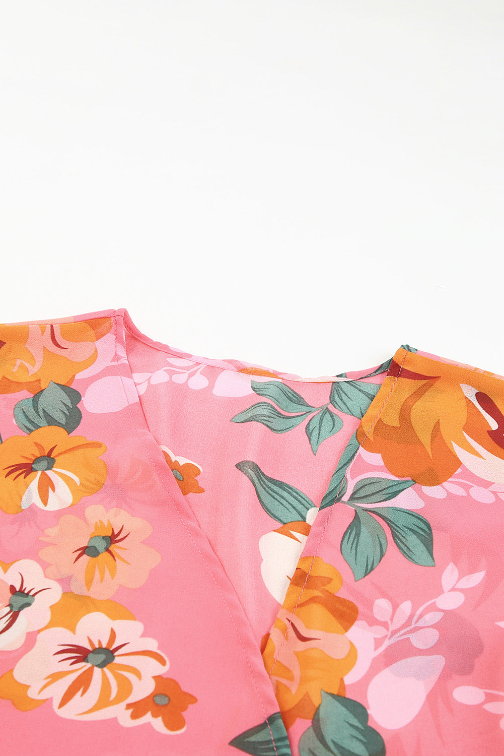 Citrus Floral Kimono