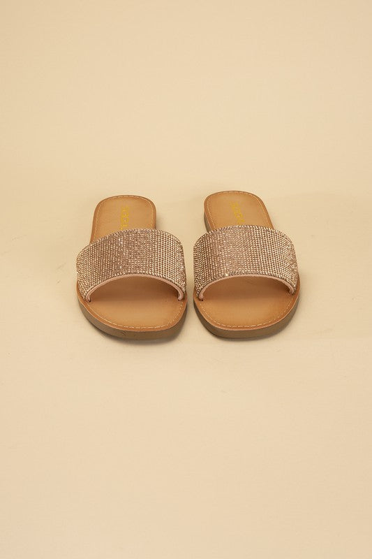 Just Sparkle Rhinestone Slides-LOW STOCK