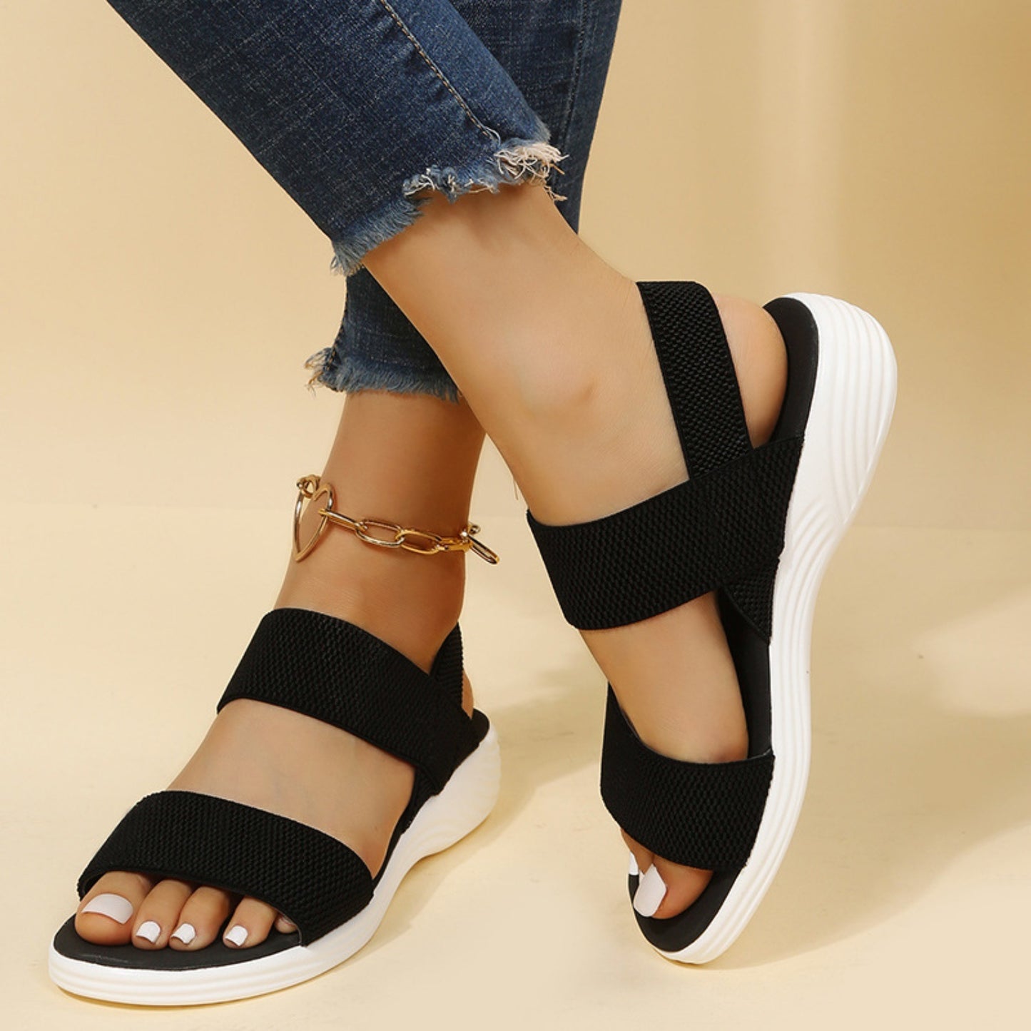 Simple but Cute Sandals