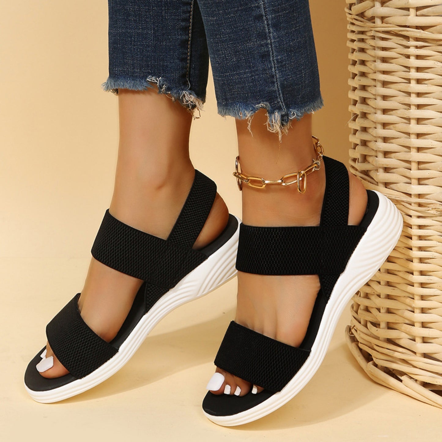 Simple but Cute Sandals