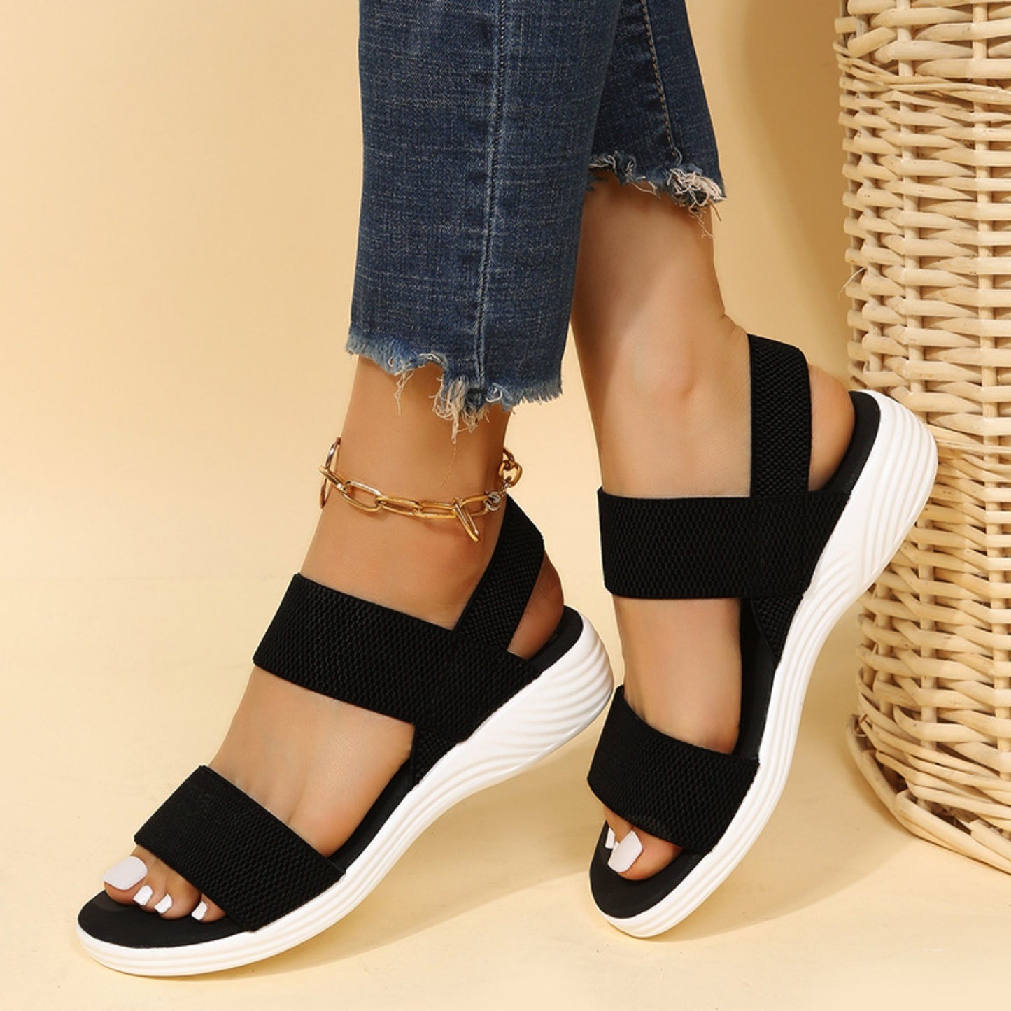 Simple but Cute Sandals